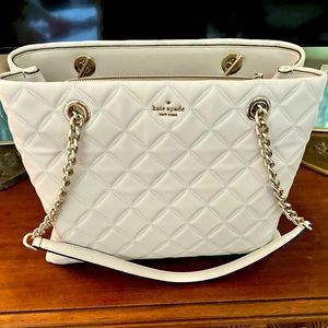 Quilted Kate spade tote bag